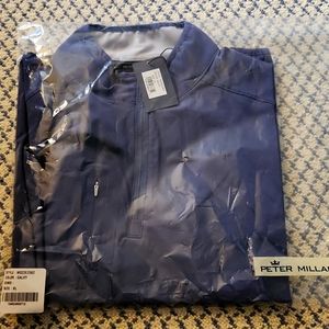 Peter Millar XL galaxy blue jacket w pocket nwt